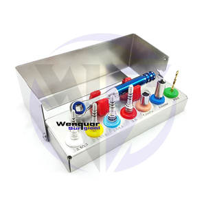 Juego de compresión ósea Dental de alta calidad, 8 Uds., herramientas quirúrgicas, tornillos y llaves para implantes, Kit de compresión ósea Dental más vendido - Product Image 4