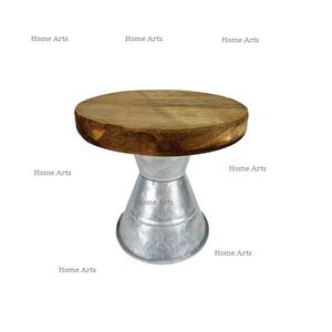 Support à gâteau galvanisé de qualité exclusive forme ronde taille personnalisée support de service de gâteau pour les meilleures ventes - Product Image 2