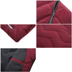 Chaleco acolchado para hombre unisex grueso acolchado sin mangas chaleco para hombre acolchado al aire libre logotipo personalizado estampado Chaleco de invierno acolchado - Product Image 6