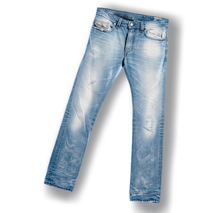 กางเกงยีนส์ขายาวสำหรับผู้ชายกางเกงยีนส์ทรงตรงเข้ารูป/อัตราการขายส่งคุณภาพสูงกางเกงยีนส์ผู้ชาย - Product Image 1