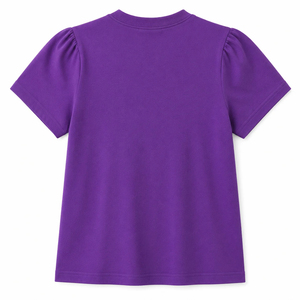 T-shirt court unisexe à manches courtes, col rond, tricoté, couleur unie, décontracté, respirant, coupe ajustée, été, 100% coton, prix raisonnable - Product Image 3