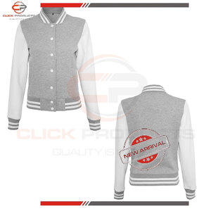Fabricación paquistaní de calidad superior de color personalizado Varsity chaquetas de las mujeres por encargo Varsity chaqueta de las mujeres - Product Image 5