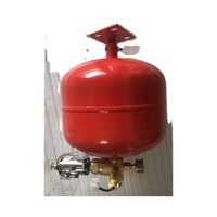 Extincteur à gaz suspendu FM200, matériau en acier, agent moussant en volumes de 10L/20L/30L, équipement de lutte contre l'incendie