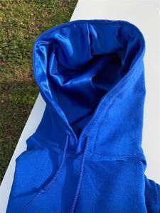 Nouveaux sweats à capuche en coton et soie tendance avec capuche en satin, sweat à capuche surdimensionné doublé de soie, personnalisé, confortable, unique, unisexe et élégant - Product Image 4
