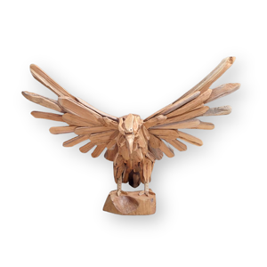 Mesa de Madera de Teca con Diseño Rústico Hecha a Mano, Representa la Libertad y la Elegancia de Indonesia - Product Image 4