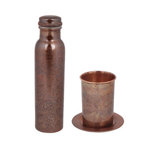 Bouteille en cuivre émaillé Vente en gros de bouteilles en cuivre peintes à la main de haute qualité et de longue durée Bouteilles en cuivre de luxe peintes à la main - Product Image 4