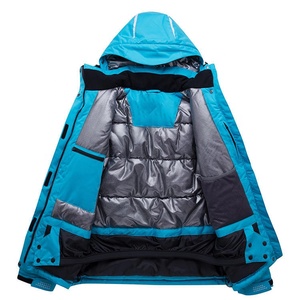 ชุดกีฬาฤดูหนาวคุณภาพสูงมาใหม่ปี 2023 - ชุดสกีผู้ชายแบบมีซับในและกางเกงขายาวแขนยาวกันน้ำ 3 ชิ้น - Product Image 2