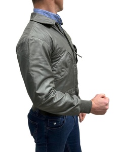 Veste homme robuste ignifuge Nomex Shell matelassé doublure thermique en aramide pour les performances de vol par temps froid avant - Product Image 2