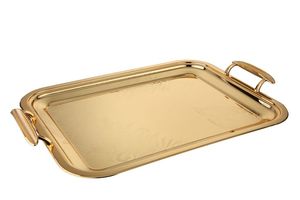 Bandeja de acero inoxidable estilo vintage con diseño retro para bares de temática clásica y estaciones de bebidas con calidad premium - Product Image 2