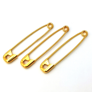 Prym 071279 épingles de sûreté en laiton couleur or 27mm, accessoires de couture - Product Image 2