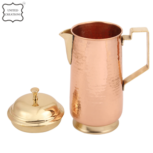 Copper <b>Water</b> <b>Jug</b> Use As to Serve <b>Water</b> on Dinning Table in Stock and Reasonable Price - Product Image 5