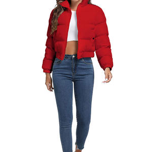 Doudoune matelassée pour femmes bulle mode hiver fermeture éclair compressible écologique coupe-vent nouveauté - Product Image 4