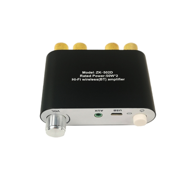 TPA3116 Wireless 50WX2 USB AUX Dual Stereo Audio Amplifier ZK-502D ZK-1002D