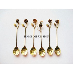 Rainbow Color Enamel Finishing Attractive Look Knife Spoon and Folk Cutlery Set Kitchenware Dining Table Accessories Supplies - Product Image 6