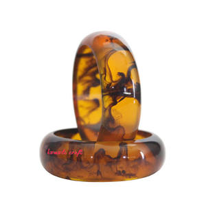 Multi Color Handmade Flat Resin <b>Bangle</b> Jewelry <b>Sets</b> for Women Stylish and Trendy Accessories for Parties and Everyday Wear - Product Image 3