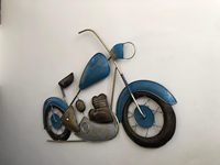 Sculpture murale moderne en laiton/cuivre/aluminium/fer, petit modèle en forme de balle, pour la décoration intérieure, anniversaire, mariage, salon