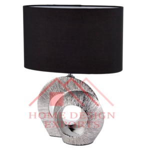 Lámpara de mesa de latón fundido para decoraciones de mesita de noche, diseño elegante y atractivo, pulido de latón, diseño en relieve - Product Image 4