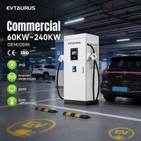 Station de recharge rapide DC pour véhicules électriques CCS2 GBT 120 kW 180 kW 240 kW BYD Tesla OCPP, pour parking souterrain de centre commercial