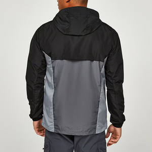 ชุดวินด์เบรกเกอร์ผู้ชายสั่งทำพิเศษจากโรงงานโดยตรง สำหรับผู้ใหญ่ สีพื้น ผ้าพิมพ์ลายโลโก้ ชุดวินด์เบรกเกอร์สำหรับฤดูหนาว - Product Image 3