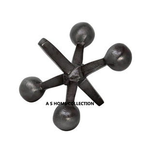 Nouvel arrivage de sculpture en métal moulé d'aluminium avec socle en bois plaqué argent pour la décoration de la maison ou du bureau - Product Image 6