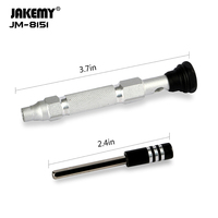 Juego de Destornilladores Mini JAKEMY Cr-V, Kit de Herramientas de Reparación DIY con Función Magnética para Teléfono Celular, Computadora, Control de Videojuegos, Herramienta de Reparación Automática