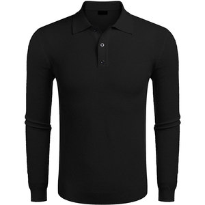 Camisas Polo de Manga Larga Personalizadas para Hombre al por Mayor, Camisas Polo para Otoño/Invierno - Product Image 5