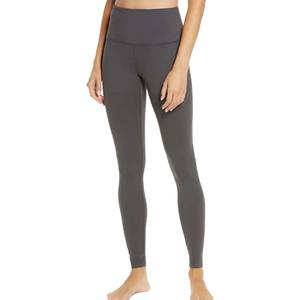 Collants de Yoga taille haute sans couture, pantalons côtelés de Yoga, Leggings d'entraînement pour femmes, vente en gros - Product Image 2