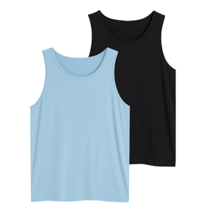 Camiseta Deportiva sin Mangas para Hombre, Venta al por Mayor, Ajuste Regular, 95% Algodón, 5% Elastano, Fabricante de Ropa para Hombre - Product Image 1