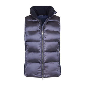 Venta al por mayor Slim Fit Formal Puffer chaleco botón cierre humedad-Wicking tela impermeable a prueba de viento transpirable características para los hombres - Product Image 5