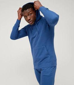 Conjunto Deportivo Informal con Capucha de Color Personalizado para Hombre, 100% Algodón Grueso, Pantalones Deportivos para Entrenamiento en el Gimnasio, Cómodo - Product Image 4