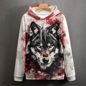 Sudaderas básicas de impresión digital de alta calidad Proveedor directo de fábrica Sudadera con capucha de impresión digital ligera y cómoda para hombres - Product Image 6