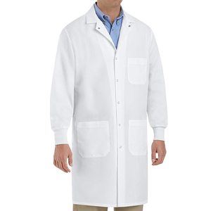 Veste de travail médicale pour hommes, manches longues, tissu doux, léger, confortable, vêtements de travail pour hôpital, fabrication OEM ODM - Product Image 6