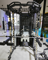 Station de musculation tout-en-un pour la maison, multifonctionnelle, avec rack de musculation et machine Smith Tianzhan TZ-Q1104 424kg