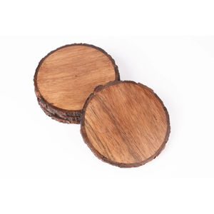 Juego de 5 posavasos de madera modernos únicos, posavasos decorativos para mesa de hogar, posavasos para vasos, alfombrillas para accesorios de mesa de cocina - Product Image 3