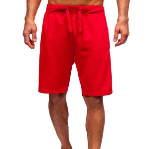 Pantalones cortos sólidos de estilo urbano para hombre 6XL con bolsillos, tela transpirable para gimnasio, ropa de calle de playa, días fríos y pantalones cortos para el sudor al aire libre - Product Image 1