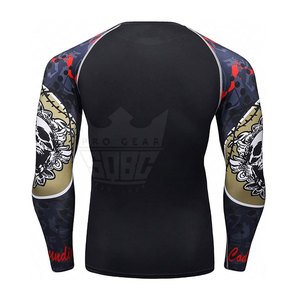 100% Polyester Nouveau Style Hommes Rash Guard Meilleure Vente Top Design Hommes Rash Guard 2024 - Product Image 3