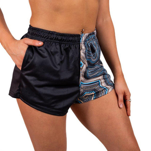 Pantalones cortos de fútbol personalizados de poliéster 100% personalizados al por mayor, pantalones cortos de rugby de talla grande para jóvenes a la moda de verano para mujer, personalizados - Product Image 3