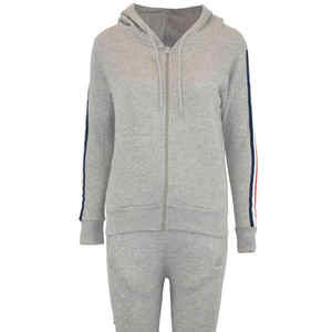 Venta al por mayor Cantidad a granel Ropa informal de manga larga Chándal de mujer Ropa de entrenamiento Chándal de mujer con cremallera - Product Image 3