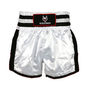 Short de Muay Thai pour homme avec ceinture élastique pour l'entraînement et le combat Short de Muay Thai personnalisé pour homme - Product Image 1