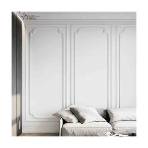 Panneau mural décoratif EVERWALL en PU <span class=keywords><strong>avec</strong></span> moulures d'angle incurvées pour la décoration intérieure - Product Image 3