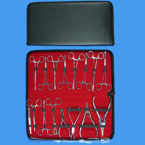 Kit d'outils de perçage corporel en gros de 16 pièces, kit d'outils de perçage pour oreilles et nez, pinces, forceps avec ensemble en cuir - Product Image 5