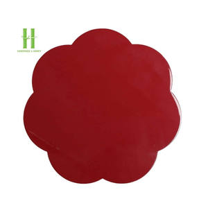 BEST SELLER New Design Modern Lacquer Scalloped <b>Placemats</b> Trendy Color Handcrafted Table <b>Placemats</b> Party Tableware Wholesale - Product Image 6