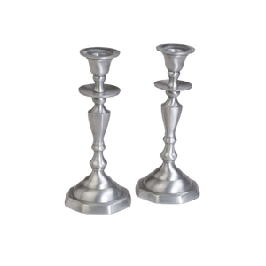 Juego de 2 portavelas con acabado Mett de Metal para el hogar, balcón y jardín, portavelas de lujo decorativo a la venta - Product Image 1