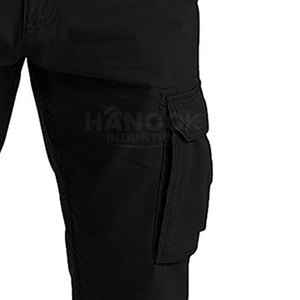 Pantalon cargo décontracté léger pour homme grande taille - 100% coton - Pantalon de sport pour l'extérieur - Product Image 6