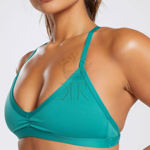Chaleco deportivo Reversible ligero para mujer, conjunto de Sujetador deportivo, secado rápido, transpirable, a prueba de golpes, espalda de belleza, de talla grande sin hebilla - Product Image 1