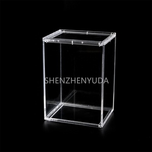 4 inch trong suốt từ Acrylic lưu trữ hộp UV kháng vui vẻ ko Pop Hộp bảo vệ trường hợp nhựa bảo vệ lá chắn - Product Image 3