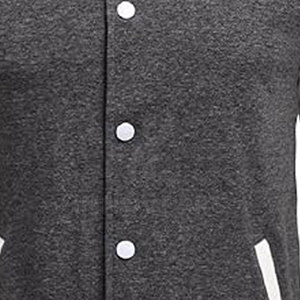 Latest Design Men's Lightweight Letterman Jacket High Quality Breathable Oversized Fleece Fabric Winter OEM Service Customizable - Product Image 5