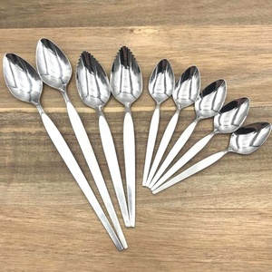 High Quality Stainless Steel Luxury Silver <b>Flatware</b> with Royal Design Handle Modern Look Cutlery for Home Restaurant Wedding - Product Image 4