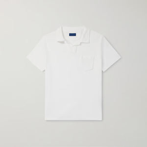 Polos de alta calidad de 220gsm para hombre, secado rápido, 35% poliéster, 65% algodón, logotipo personalizado en blanco, liso, sólido, de Marfa International - Product Image 1