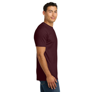 For Level Apparel High Quality 100% <b>combed</b> ring spun cotton Maroon T-Shirt Perfect Blank for Screen Printing DTG <b>Heat</b> Tee - Product Image 4